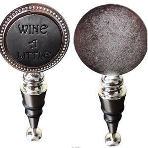 Thirstystone StainlessSteel Wine A Little Bottle Stopper & Cork Screw Bar Tools